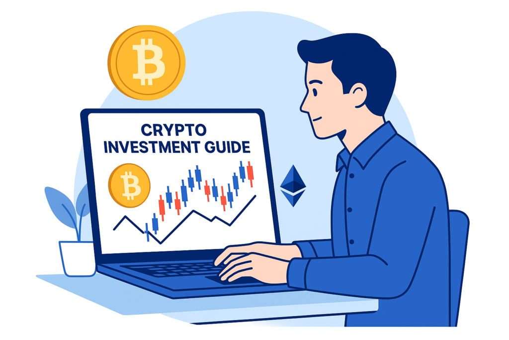 Hướng dẫn đầu tư Crypto 1 Crypto investment guide cho người mới với biểu đồ thị trường tiền điện tử